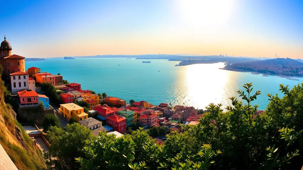 breathtaking panoramic sunset views