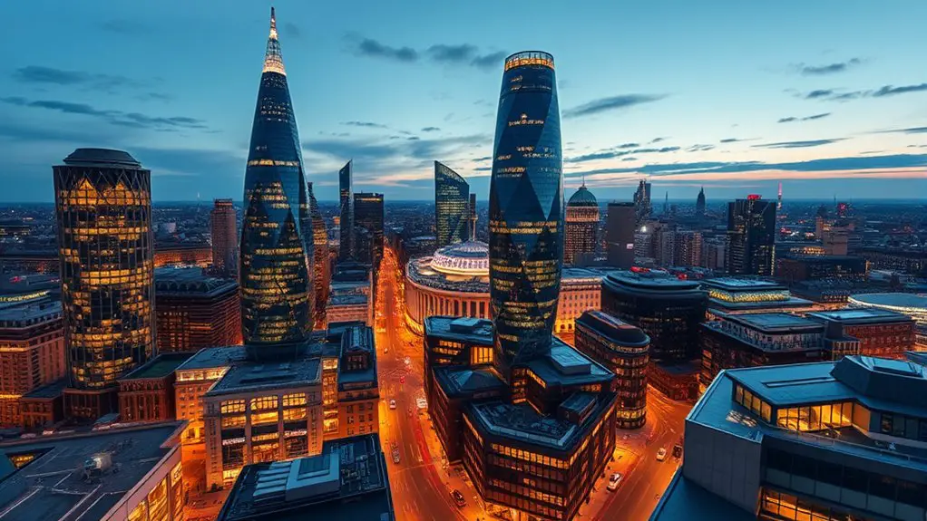breathtaking skyline luxurious living
