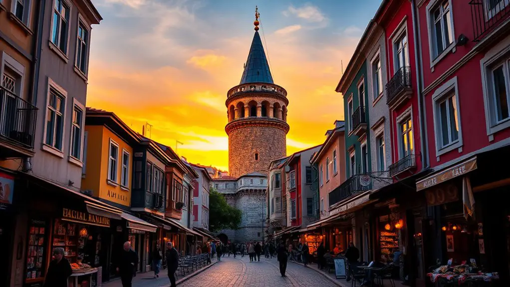 breathtaking views from galata