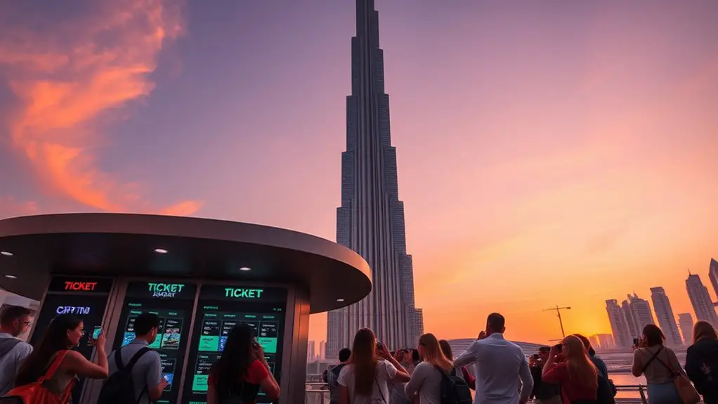 burj khalifa ticket options