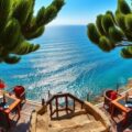 cafes with scenic sea views