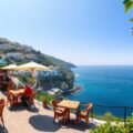 cafes with stunning sea views
