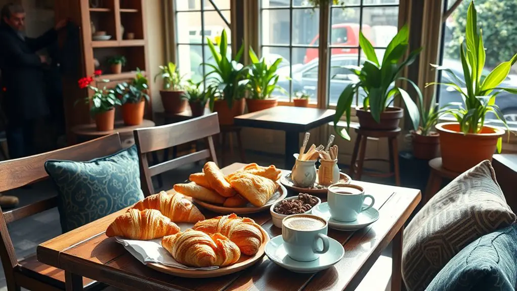 charming cafes artisan pastries