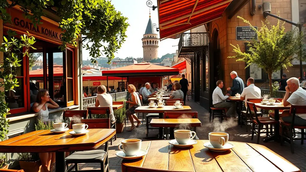 charming coffee escape galata