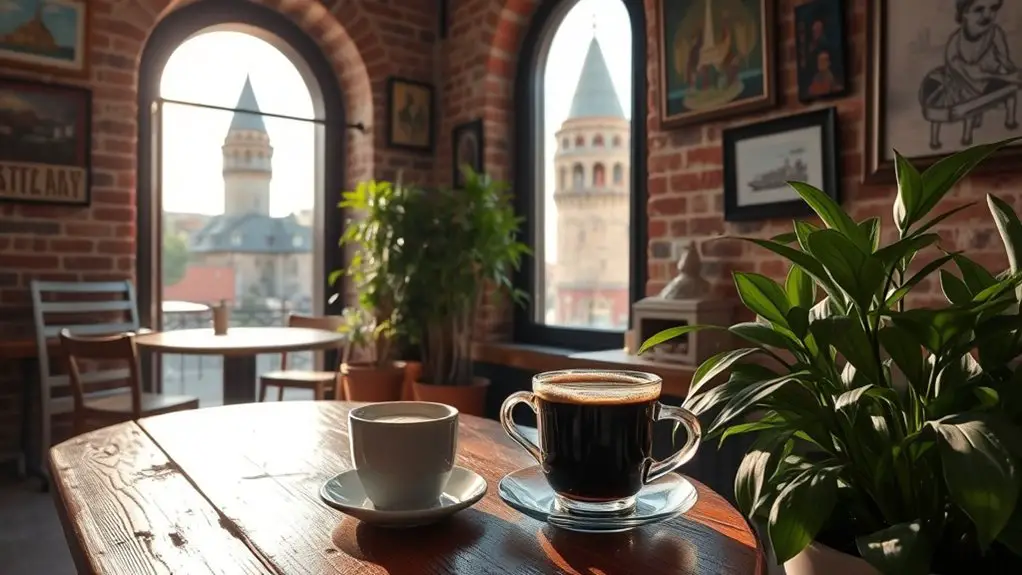 charming coffee haven galata