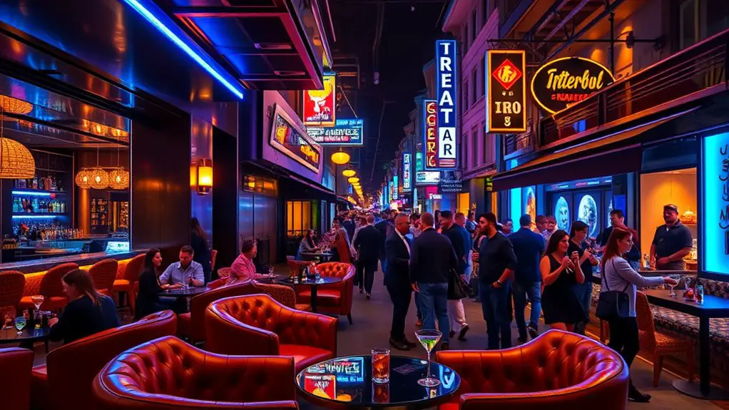 chic cocktail lounges experience