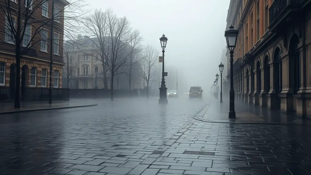 chilly damp rainy november