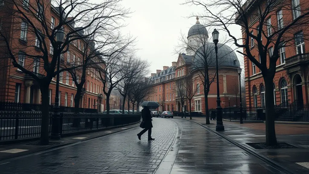 chilly drizzly winter transition