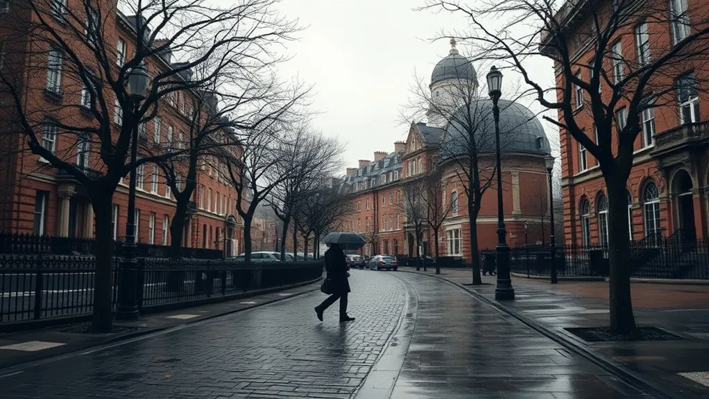 Complete London Weather Guide for 2026 Visits Chilly, drizzly late-winter day in London