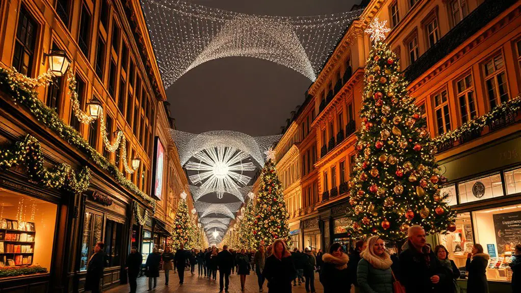 christmas lights and displays