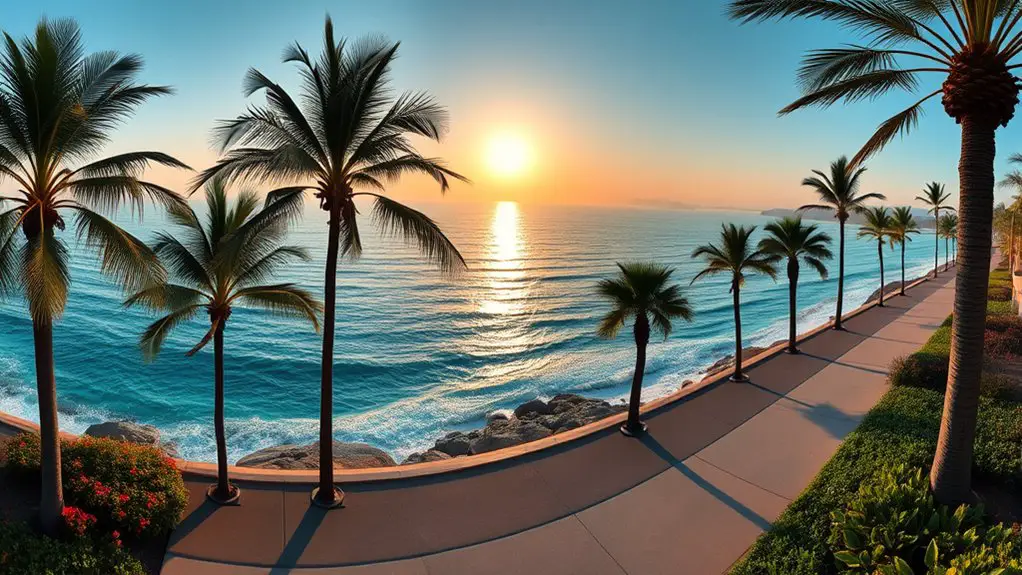 coastal charm and vibrancy