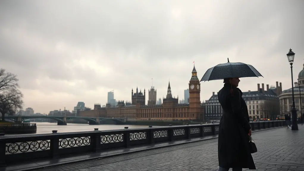 cold damp winter weather