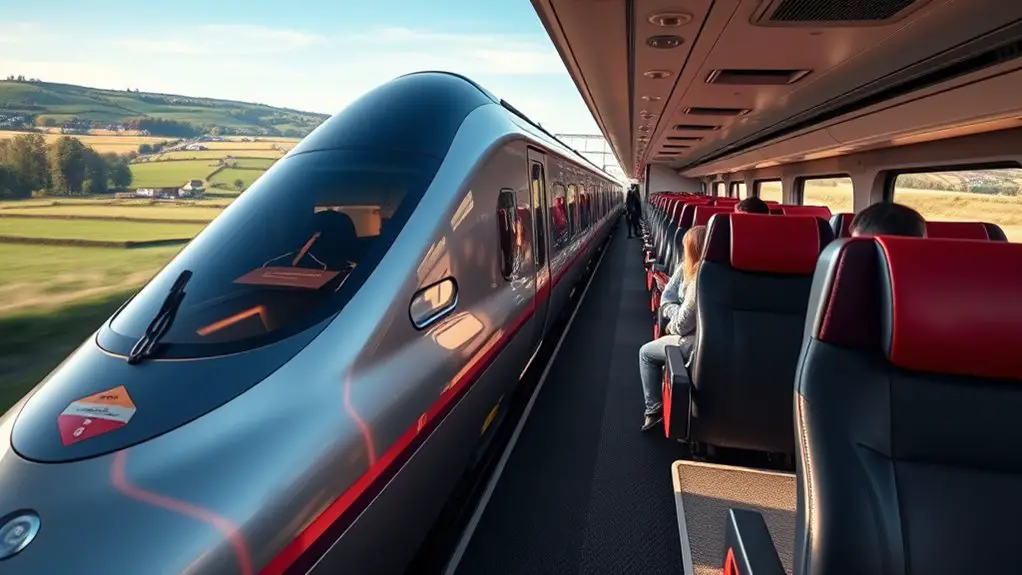 comfortable travel with amenities