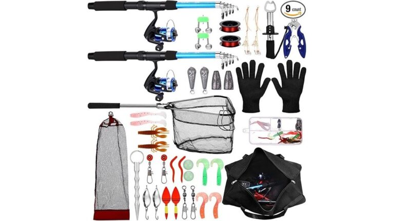 compact and portable fishing rod