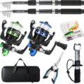 compact and versatile fishing rod