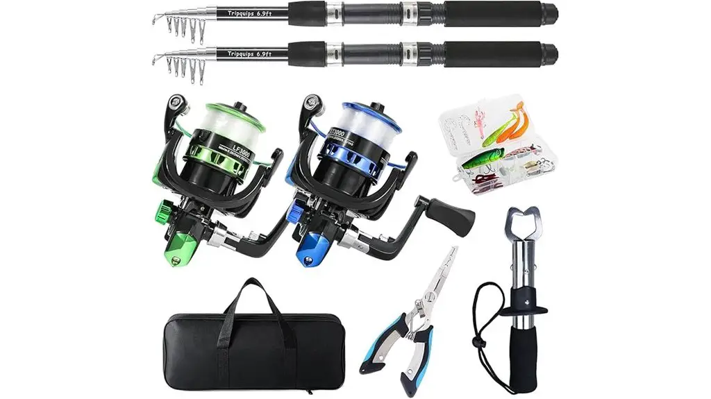 compact and versatile fishing rod