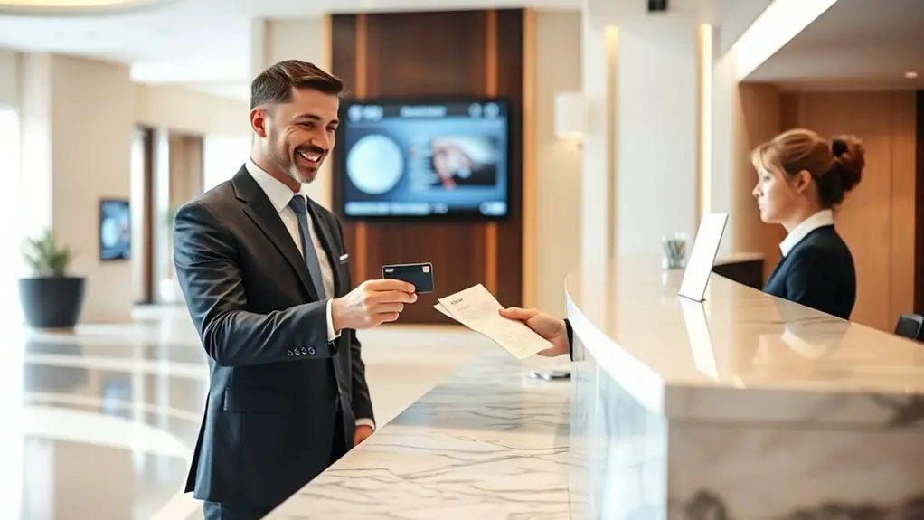 complete hotel check out process