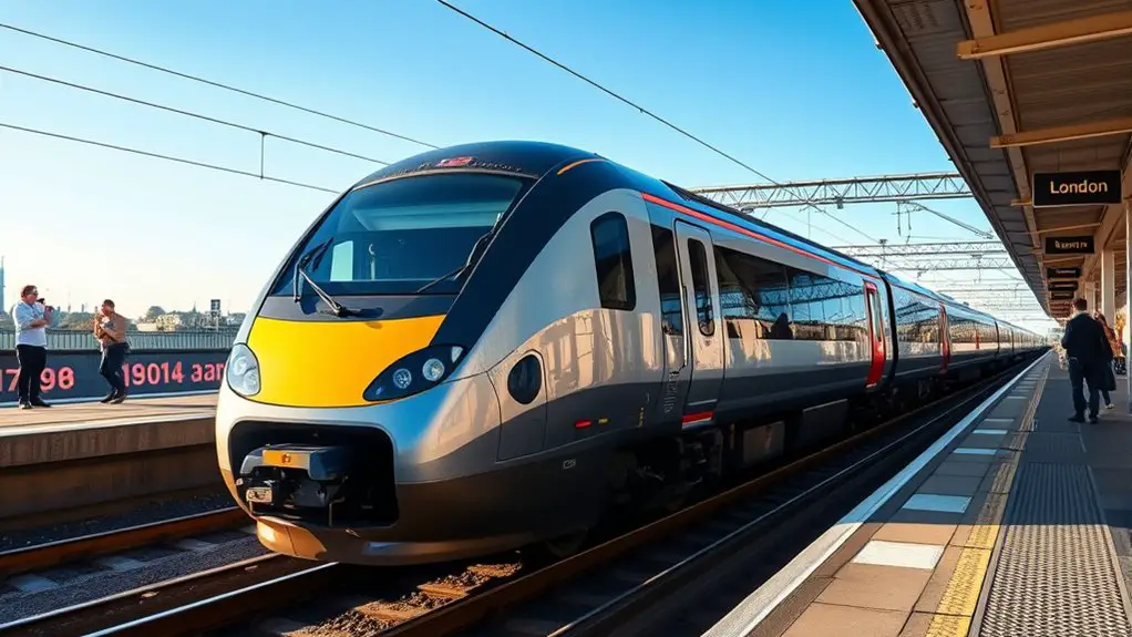 convenient direct train service