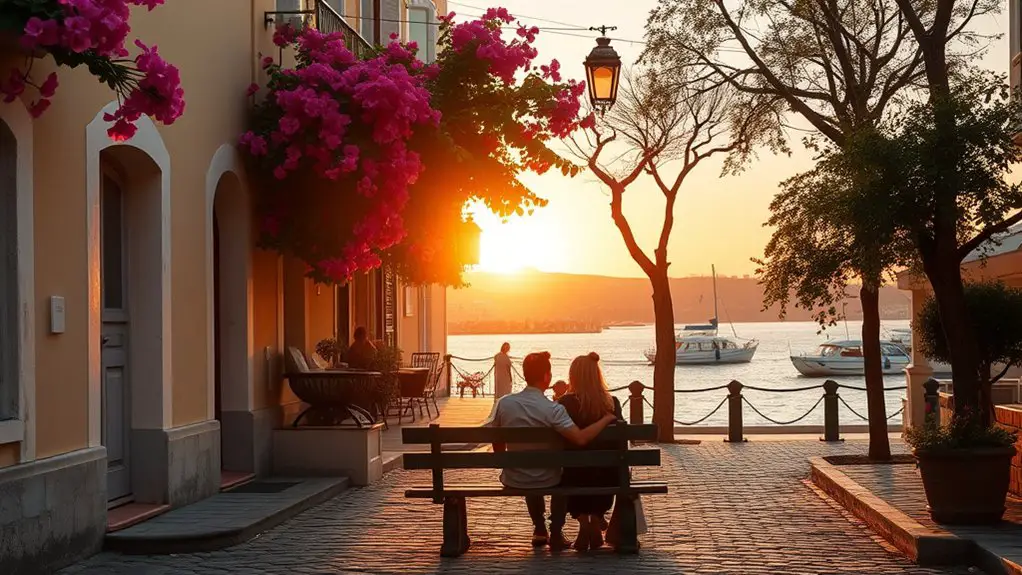 couples romantic getaway in balat