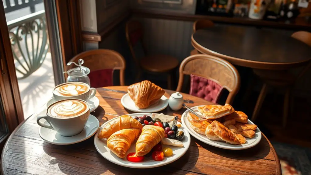 cozy artisanal coffee retreat