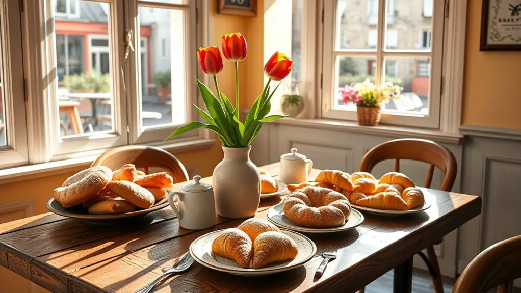 cozy cafes fresh pastries