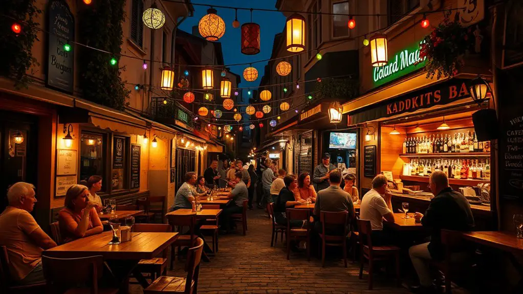 cozy taverns warm hospitality