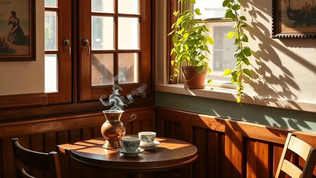 cozy turkish coffee experience
