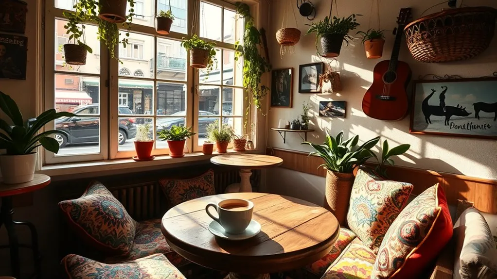 Best Cafes in Kadikoy Cozy vintage-style cafe interior in Kadıköy