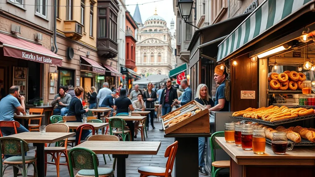 Affordable Eats in Besiktas for Visitors Pastries and light bites at a local Beşiktaş cafe