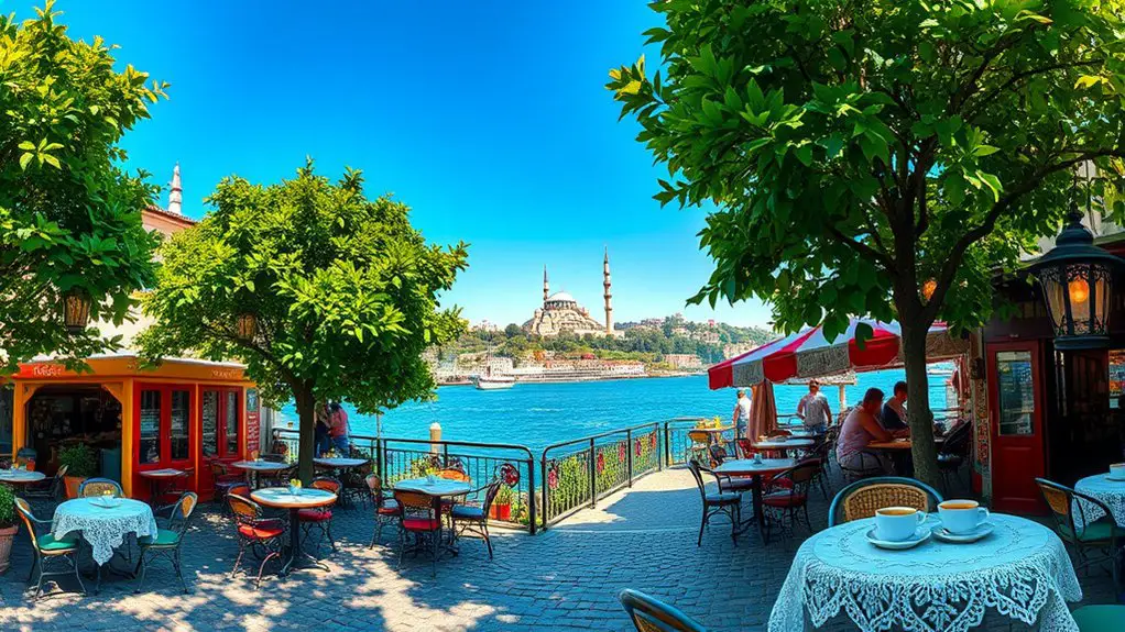 delicious treats stunning views