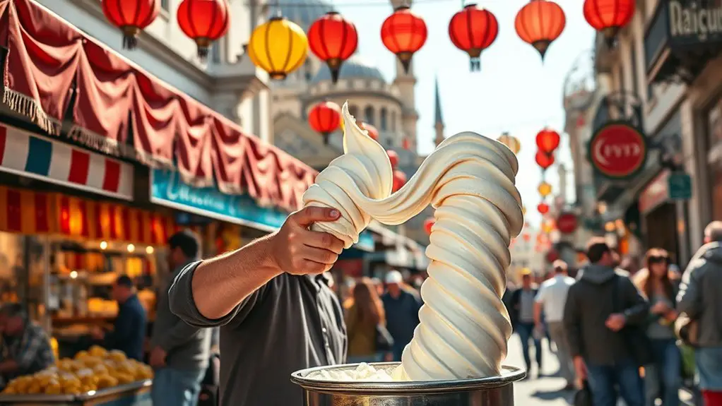 delicious turkish ice cream