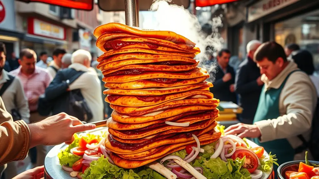 delicious turkish street food