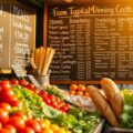 dining costs for tourists