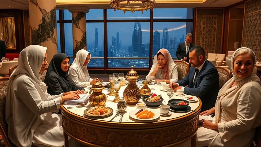 dining etiquette in dubai