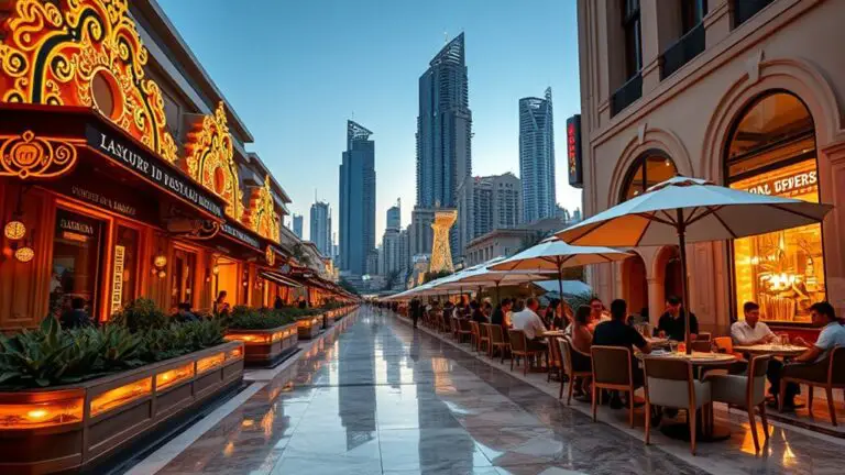 diverse dining options available