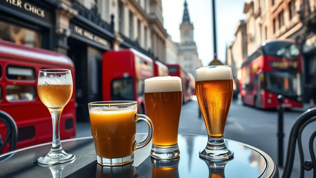 diverse london drink prices