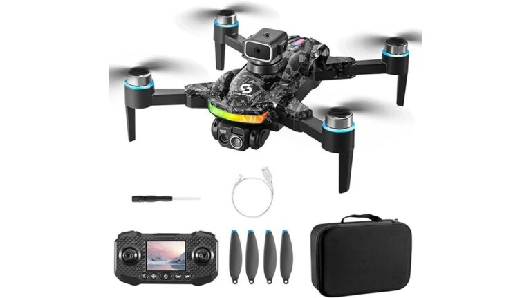 drone with screen review