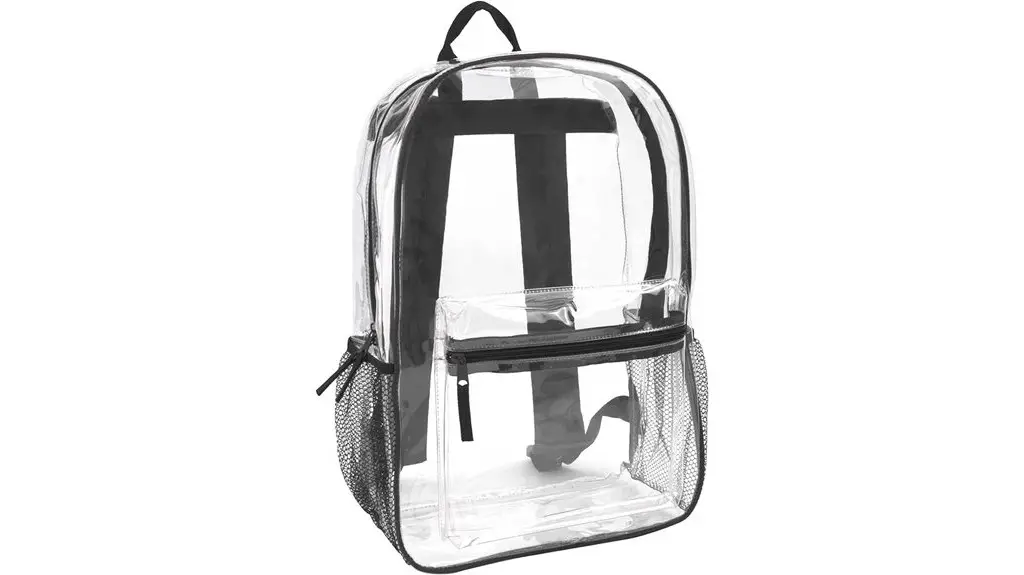 durable clear backpack review