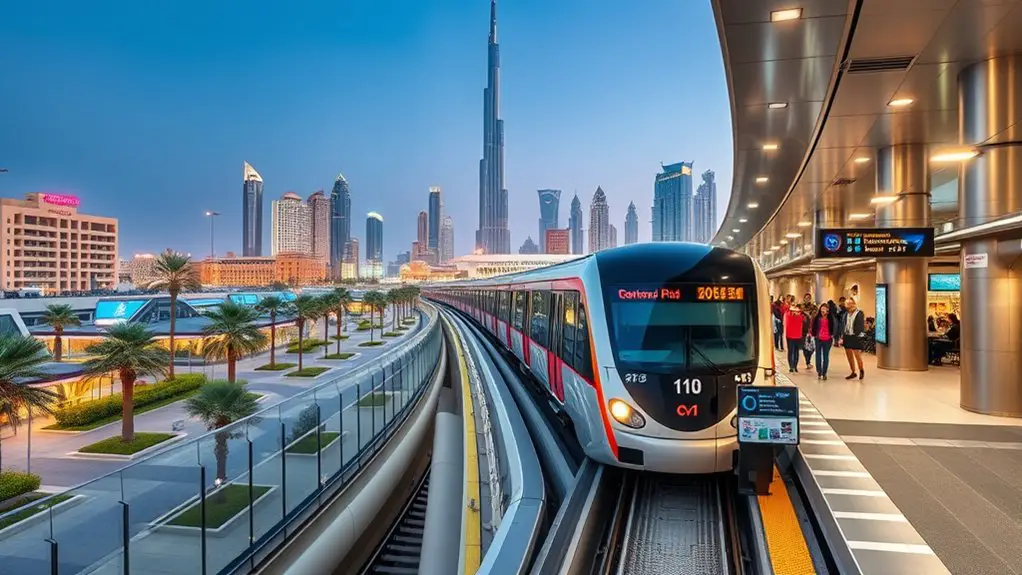 efficient dubai public transportation