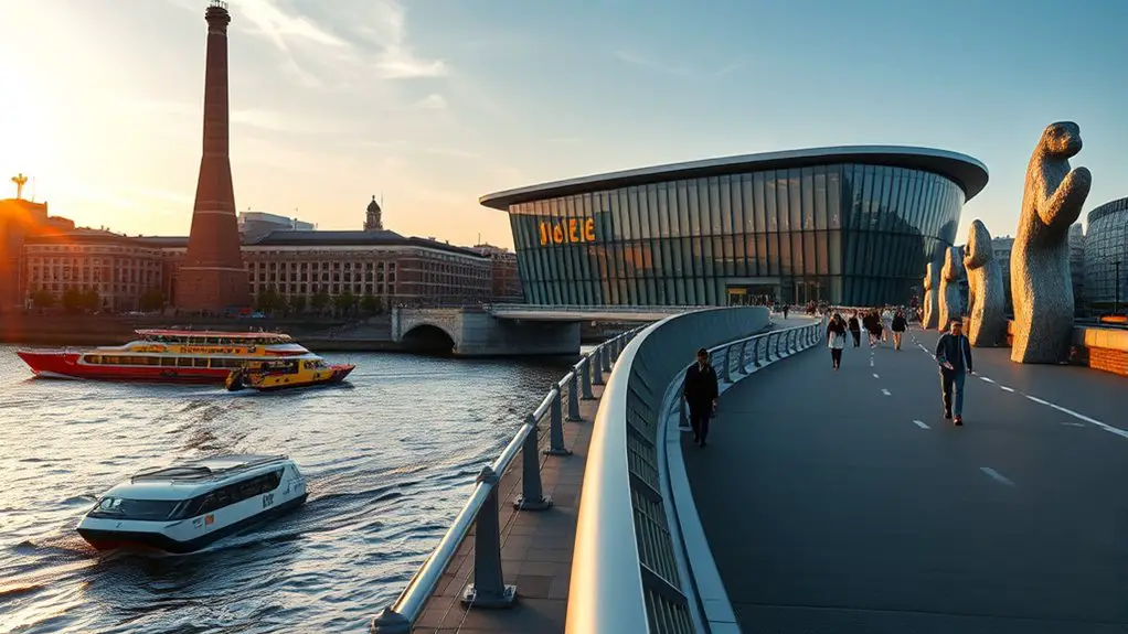 efficient transport to tate