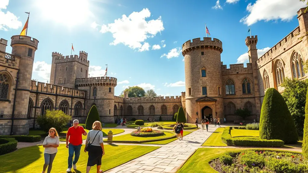 enchanting historical castle grounds