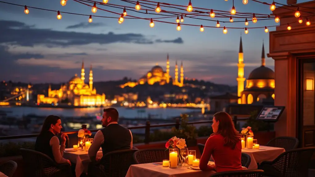 enchanting rooftop caf experience