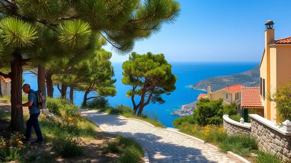 explore burgazada on foot