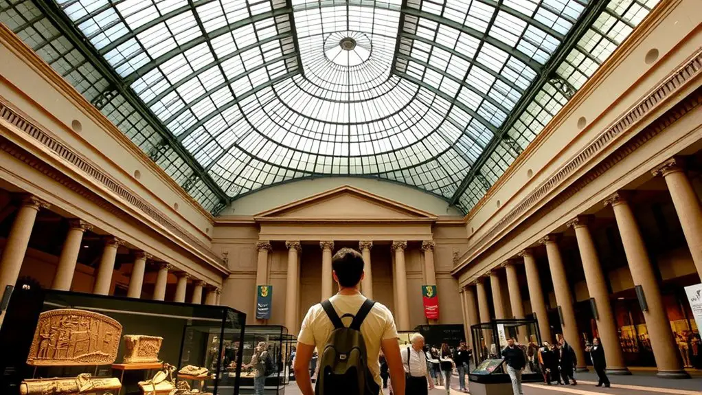 explore popular exhibits first