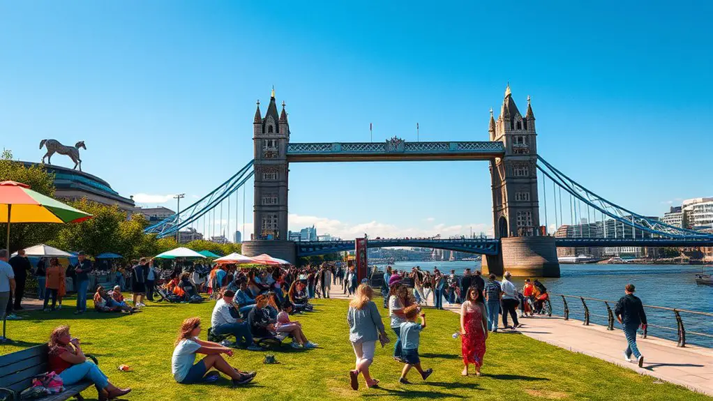 exploring london without cost