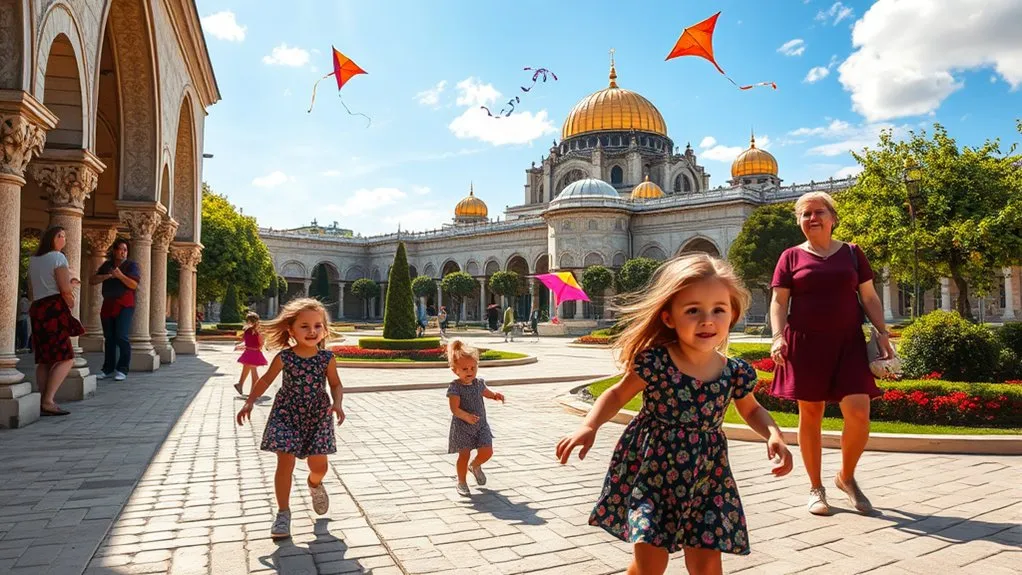Istanbul With Kids: Family-Friendly Activities Topkapı Palace courtyards and Ottoman architecture in Istanbul