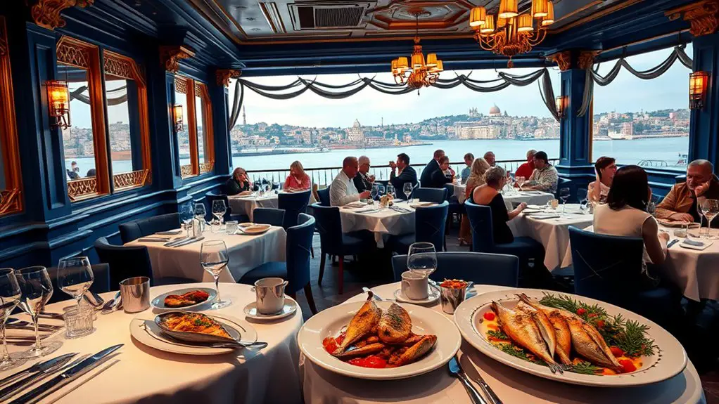 exquisite seafood dining experience