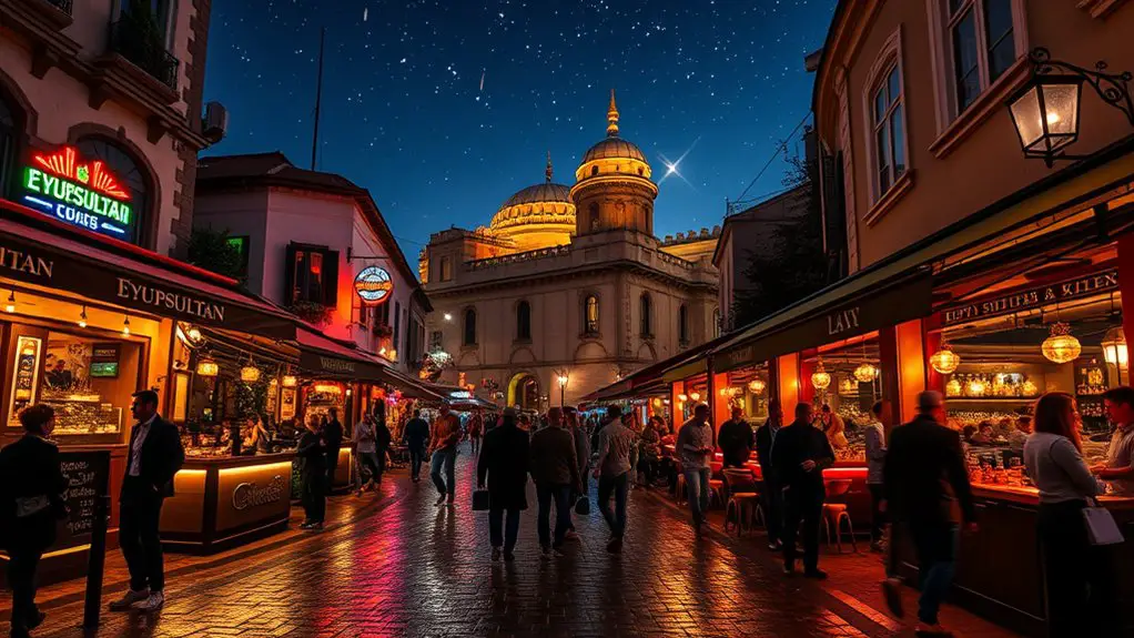 eyupsultan s vibrant nightlife scene