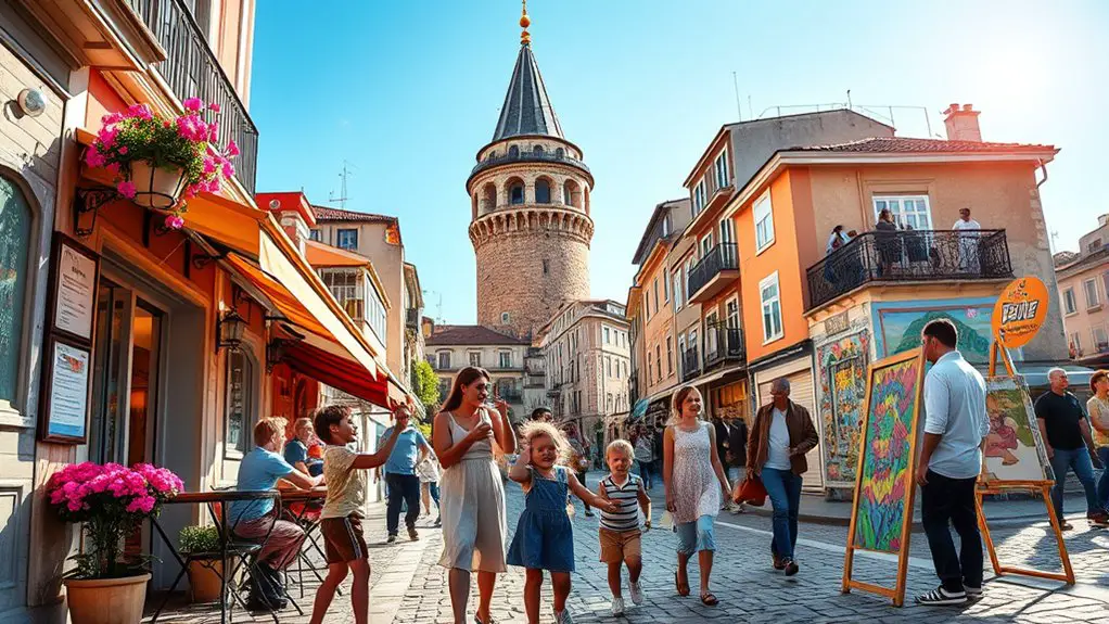 family attractions in galata
