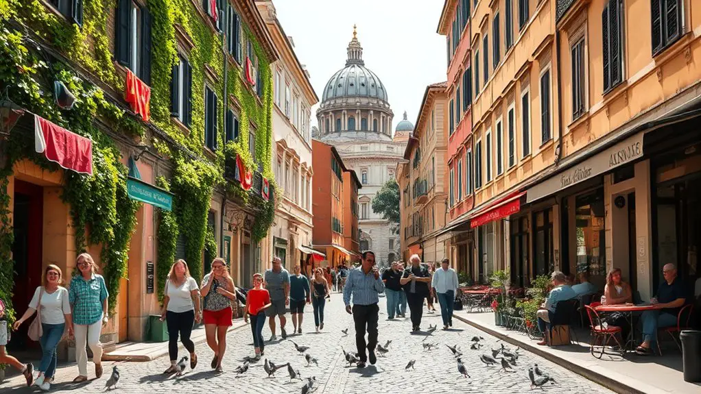 family friendly accommodation in rome